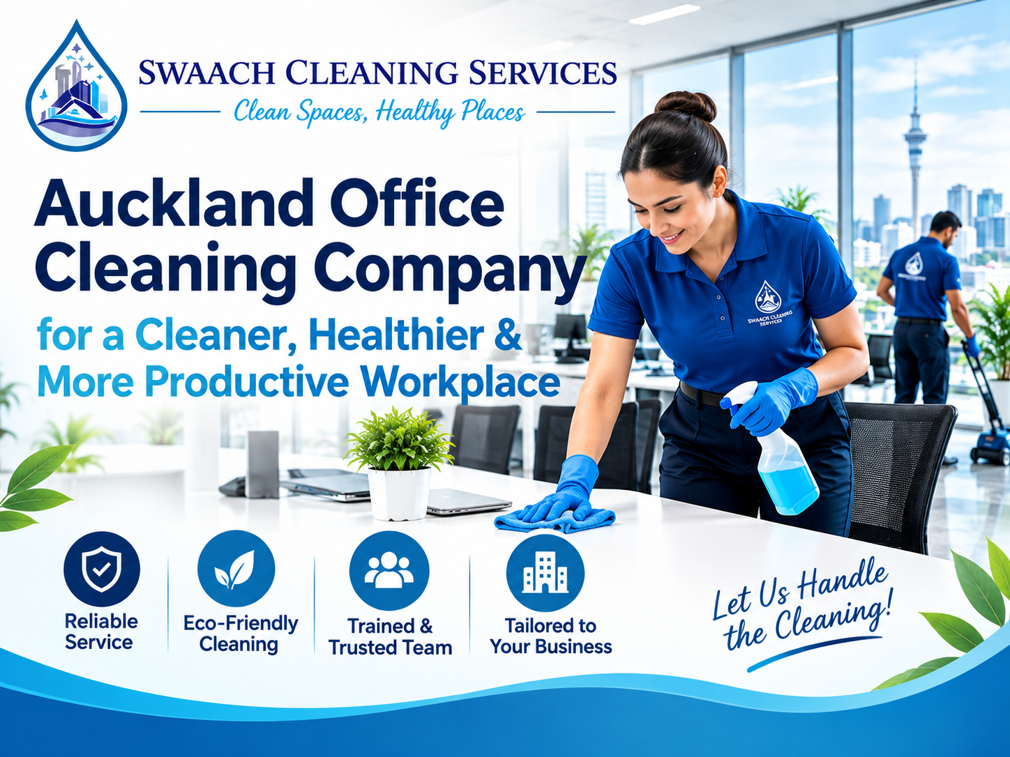 Auckland Office Cleaning Company for Professional & Reliable Workplace Cleaning