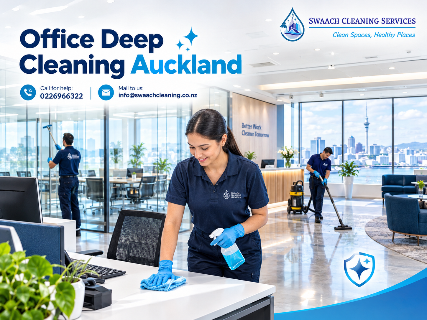 Office Deep Cleaning Auckland | Professional Office Cleaners